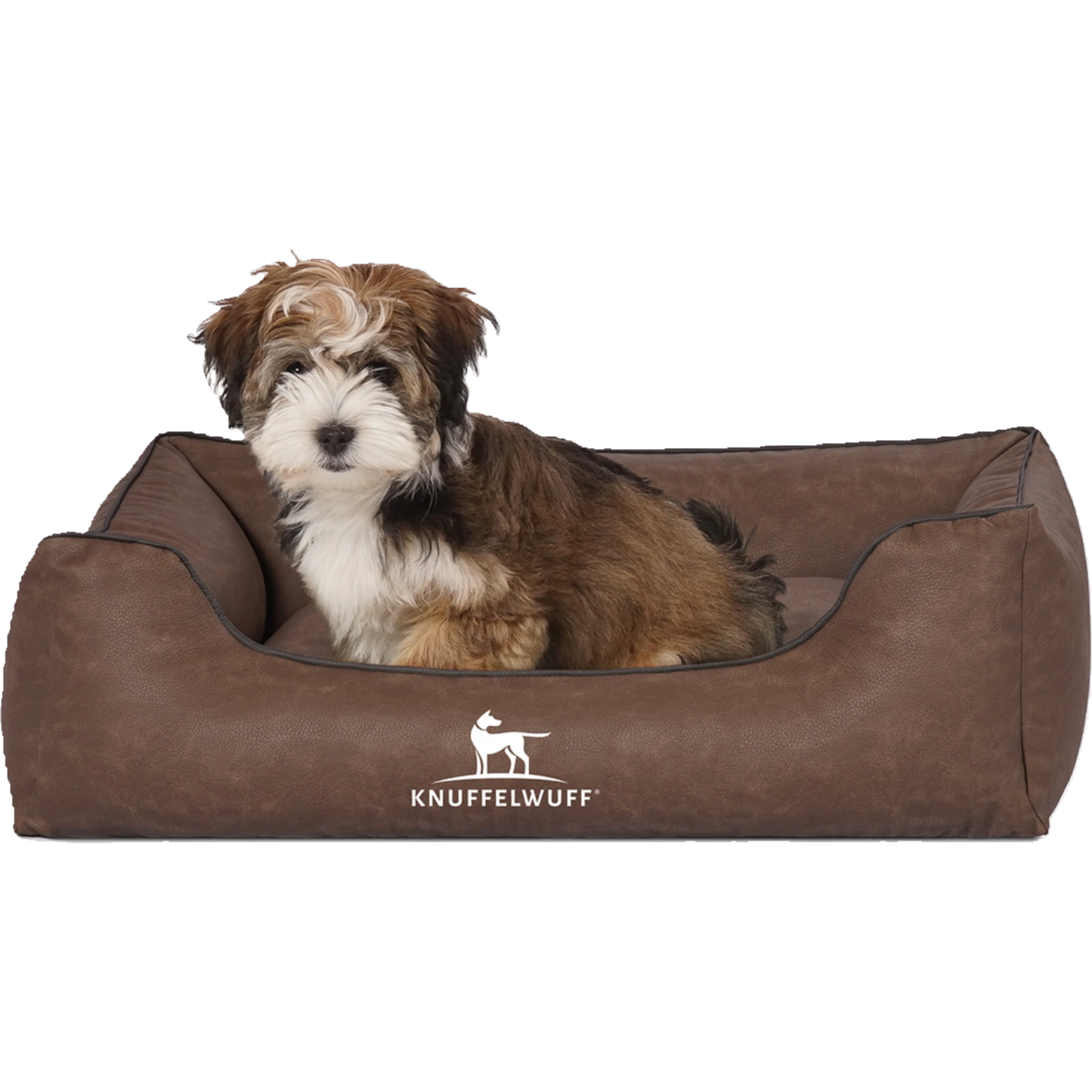 Knuffelwuff Hundebett Scottsdale aus Kunstleder