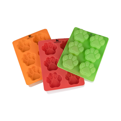 Knuffelwuff Hundekekse oder Eisform Matte Pfote Dreierpack