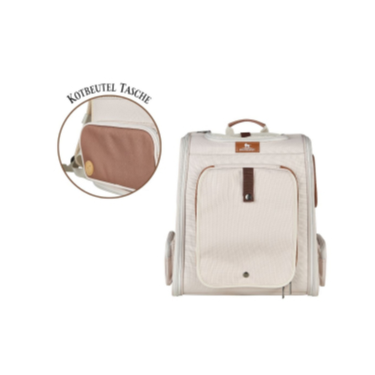 Knuffelwuff Hunderucksack Leicester – sicher, bequem und clever für unterwegs