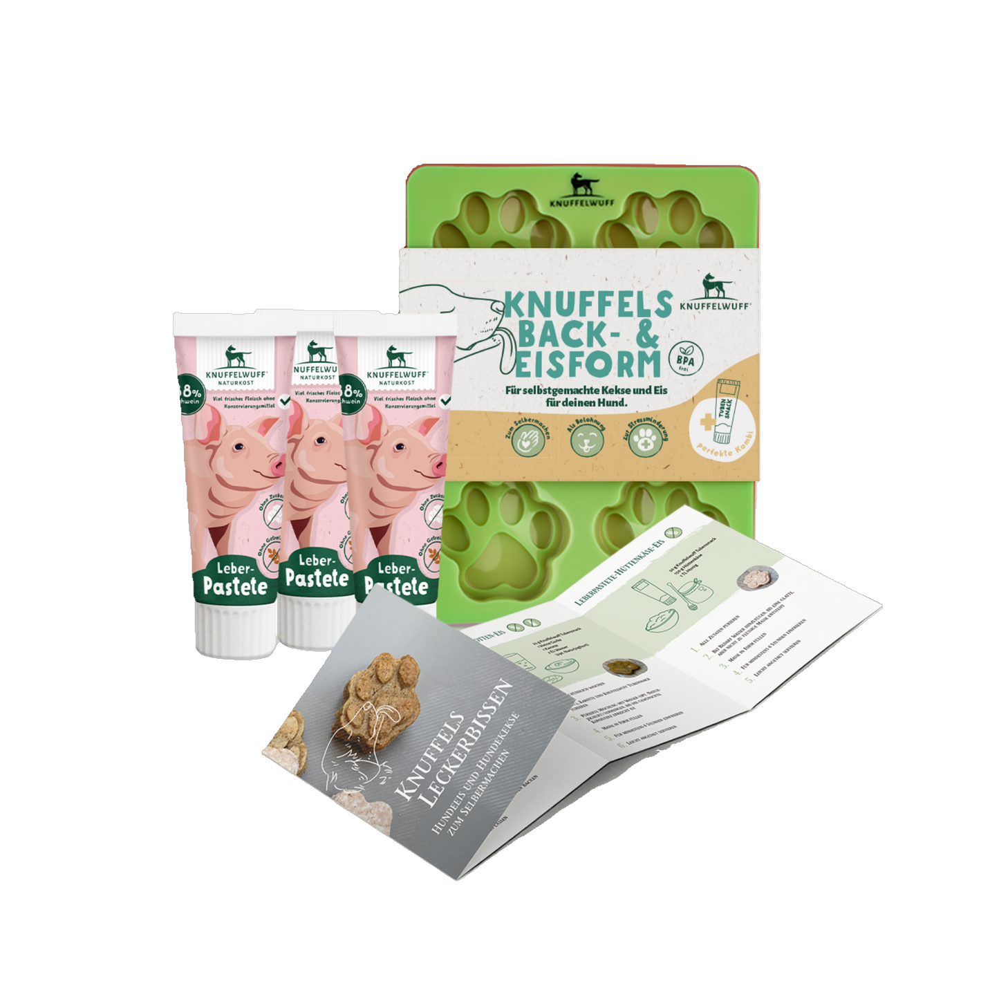Knuffelwuff Hundesnack-Set – Genuss, Kreativität & Qualität in einem Paket