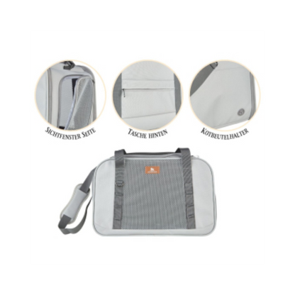 Knuffelwuff Hundetransporttasche Sheffield – komfortabel reisen, sicher ankommen