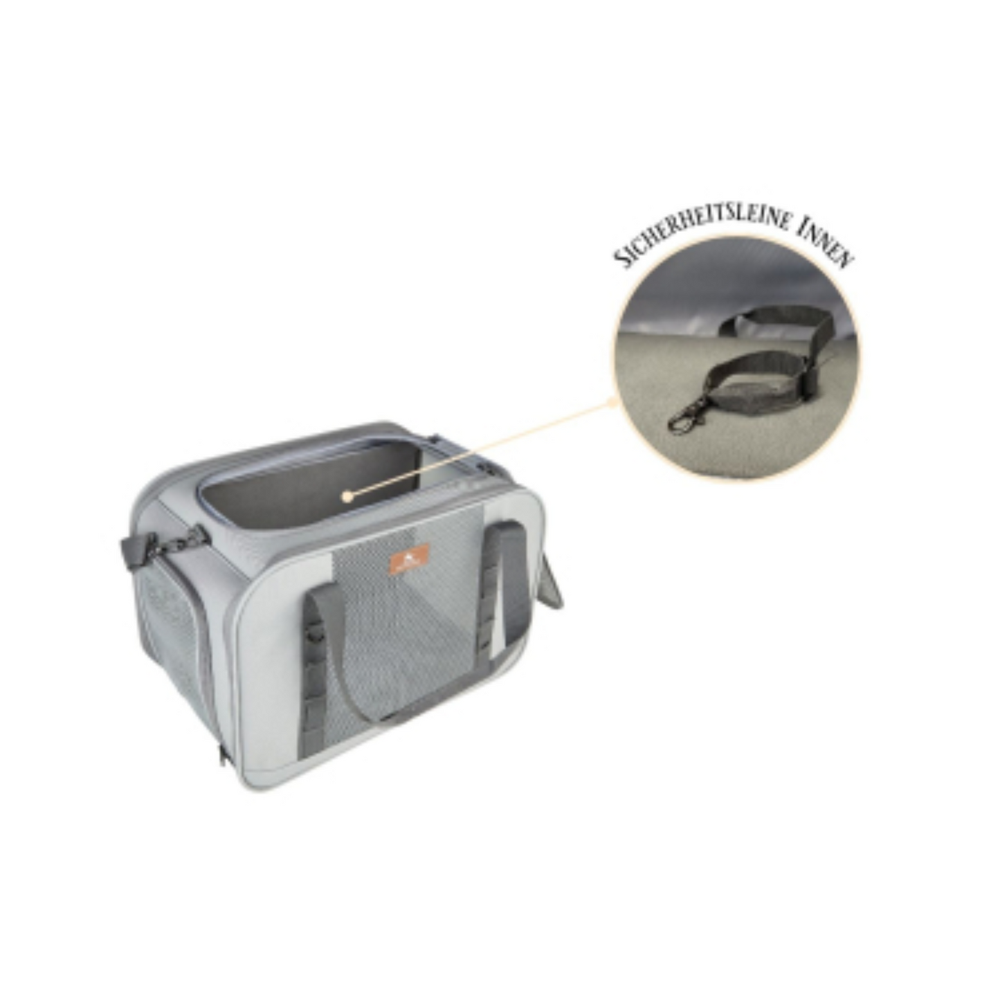 Knuffelwuff Hundetransporttasche Sheffield – komfortabel reisen, sicher ankommen