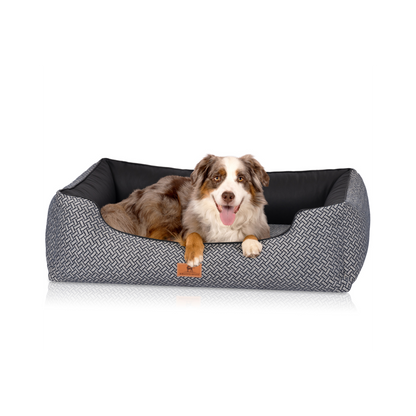Knuffelwuff Orthopädisches Design Hundebett Sanford – Eleganz trifft auf höchsten Komfort
