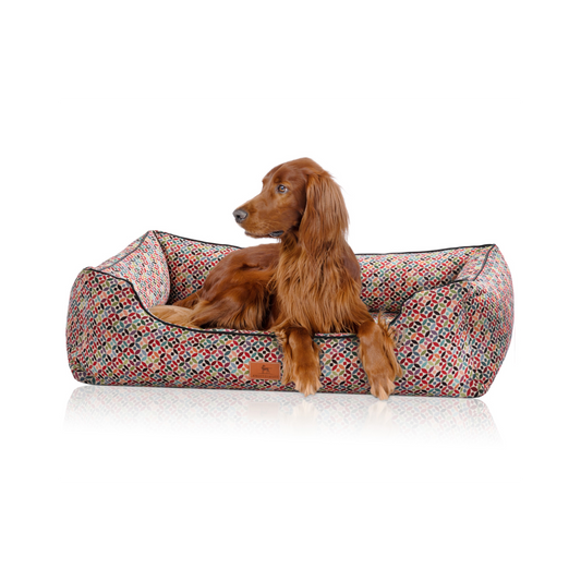 Knuffelwuff Orthopädisches Hundebett Marrakesch – Exotischer Stil trifft auf höchsten Komfort