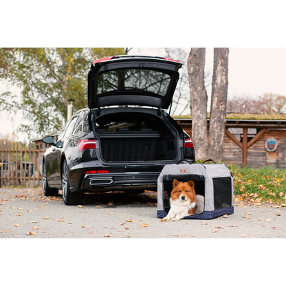 Knuffelwuff faltbare Hundebox Transportbox Denali