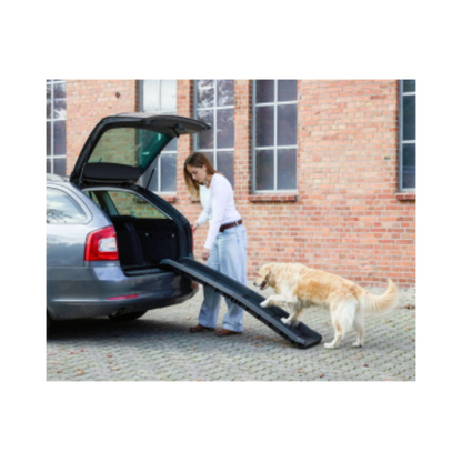 Knuffelwuff klappbare Hunderampe – sichere Einstiegshilfe für gelenkschonendes Ein- & Aussteigen