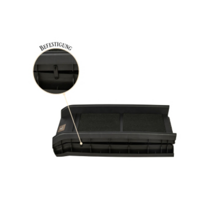 Knuffelwuff klappbare Hunderampe – sichere Einstiegshilfe für gelenkschonendes Ein- & Aussteigen