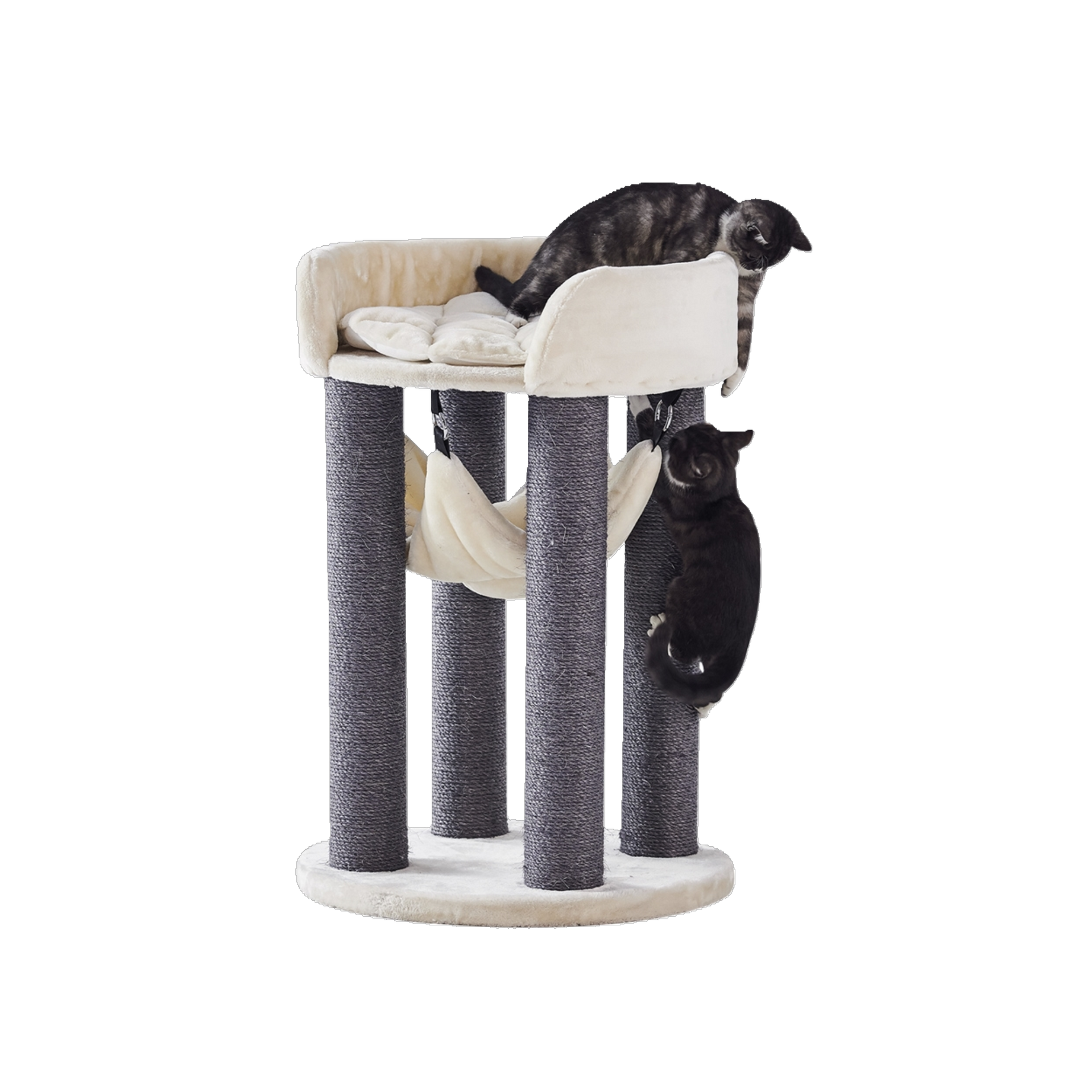 Kompakter Luxus Kratzbaum ELA – Dein Fellnasen Shop