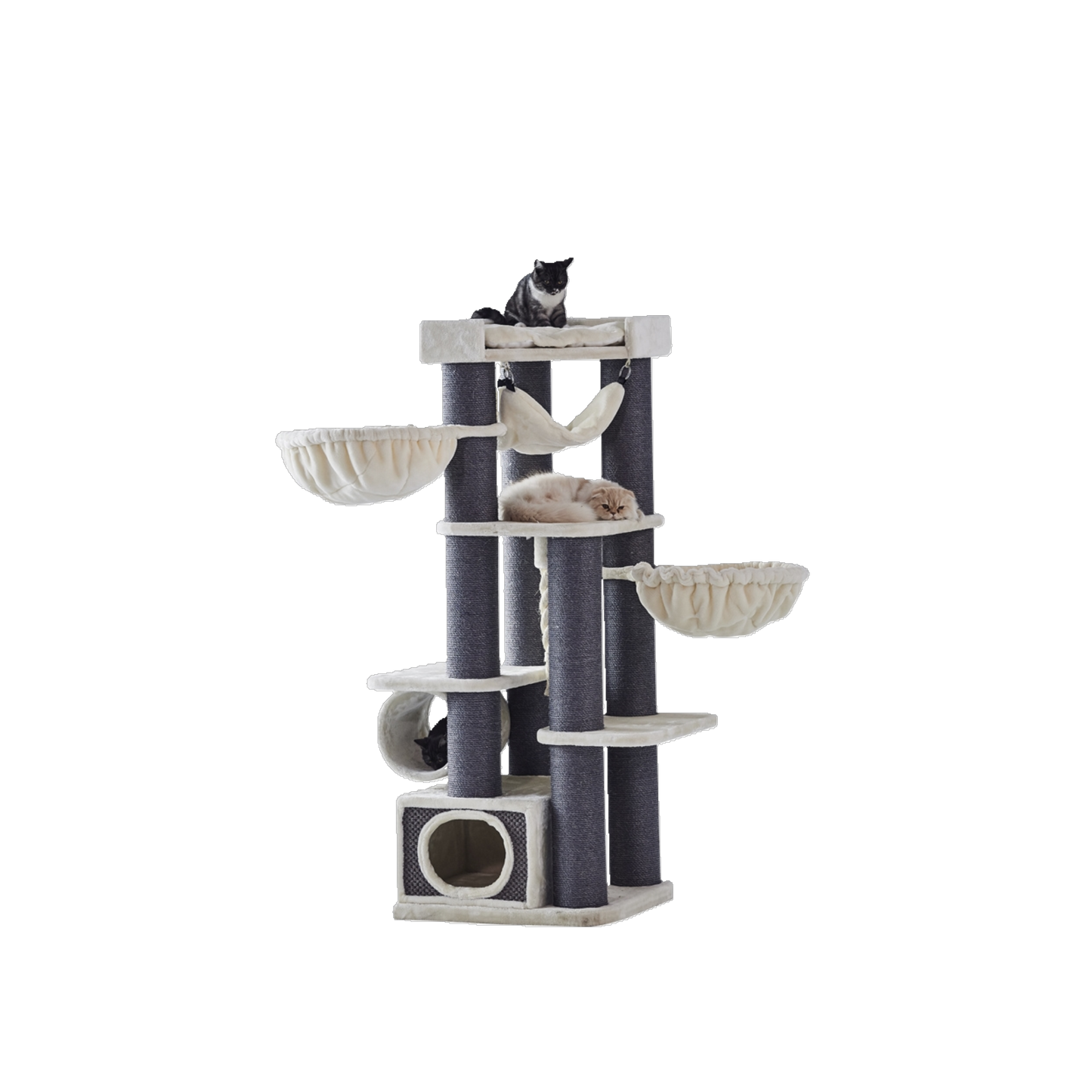 Kratzbaum Chilo – Perfekt für große & schwere Katzen