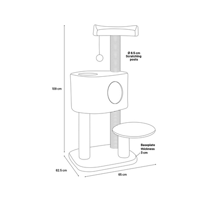 Kratzbaum Gatsby – Entspannung pur
