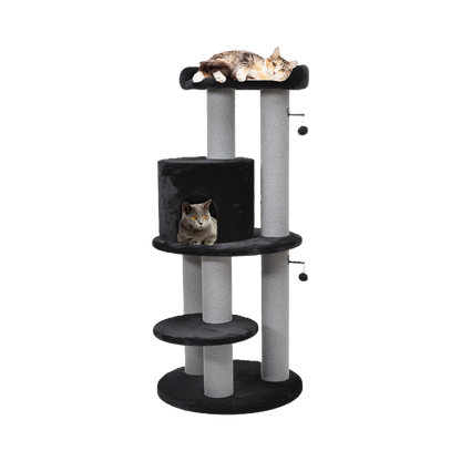 Kratzbaum Hattie – Elegantes Design & Wohlfühloase für Ihre Katze