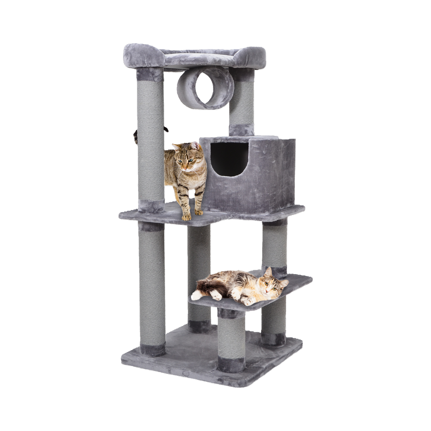Kratzbaum Jessi – Stilvoller Rückzugsort mit Spielspaß für Ihre Katze