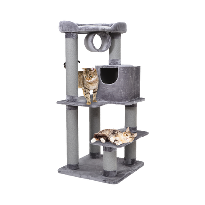 Kratzbaum Jessi – Stilvoller Rückzugsort mit Spielspaß für Ihre Katze
