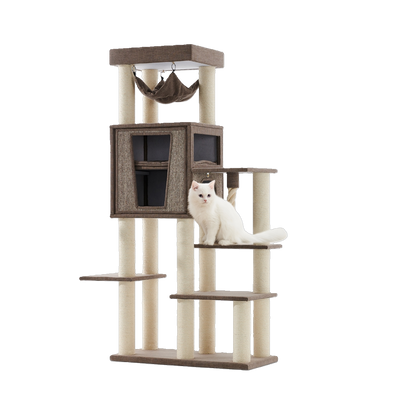 Kratzbaum Kasil – Der ultimative Abenteuerspielplatz für Ihre Katze