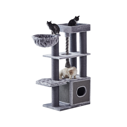 Kratzbaum Yanko – Perfekte Wohlfühloase für große Katzen
