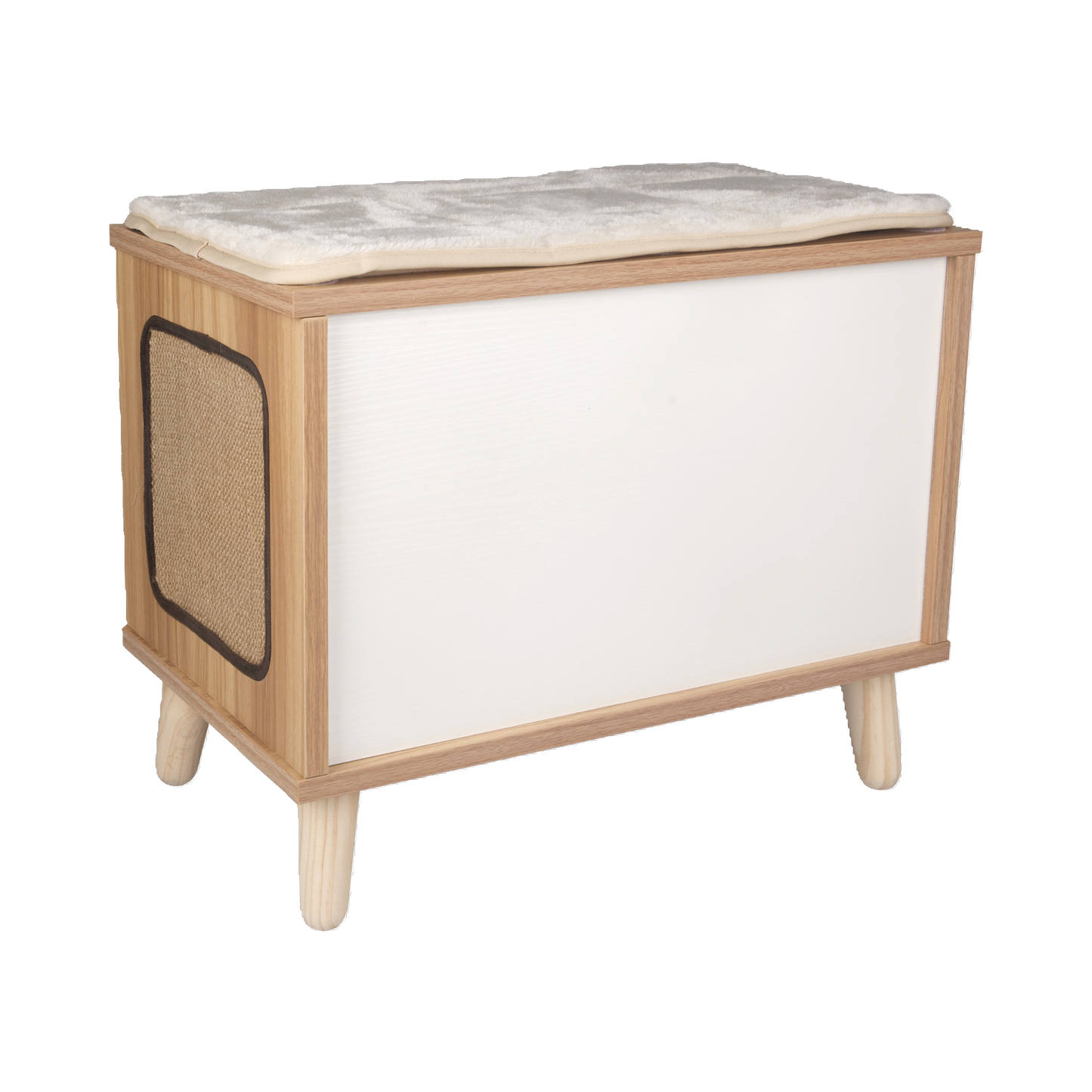 Kratzmöbel Fino im TV-Design – Stilvoller Rückzugsort mit Kratzfläche