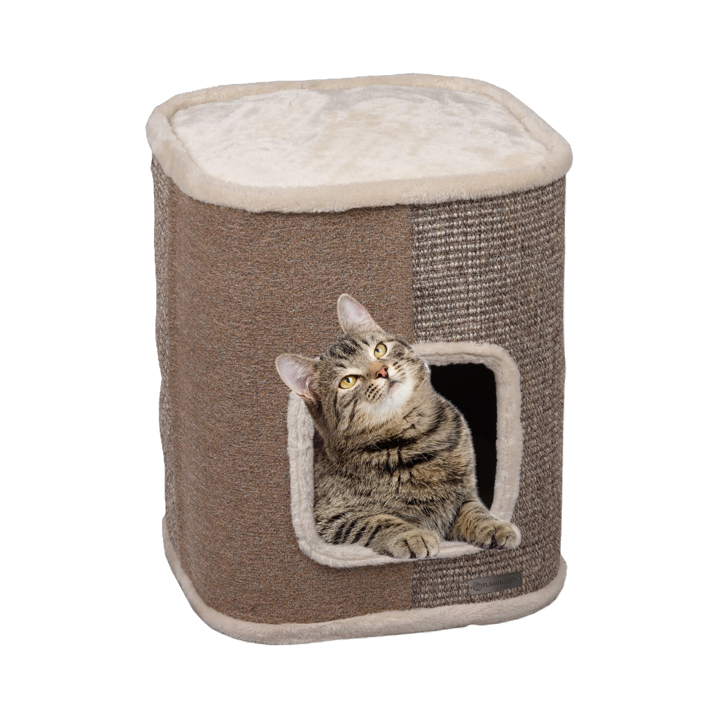 Kratztonne George - Verwöhnen Sie Ihre Katze mit diesem luxuriösen Kratzbaum