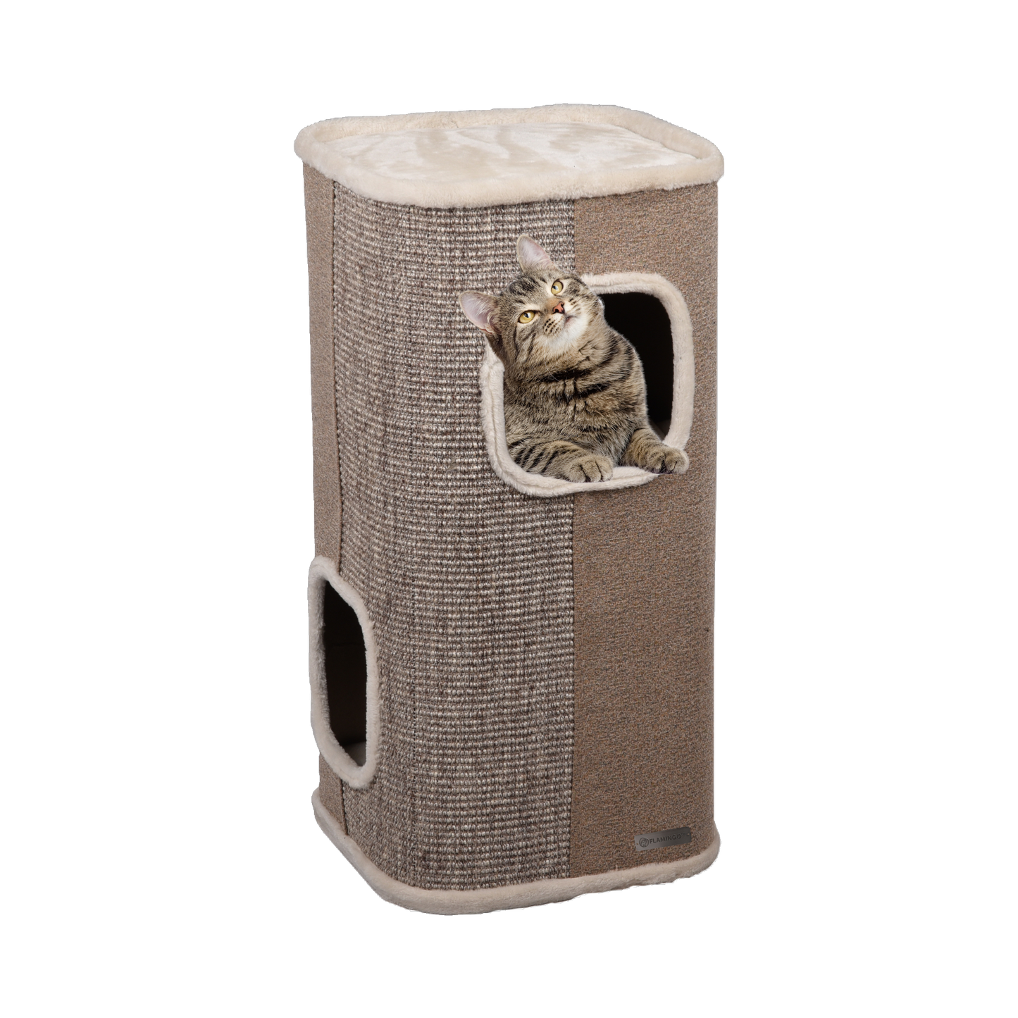 Kratztonne George - Verwöhnen Sie Ihre Katze mit diesem luxuriösen Kratzbaum