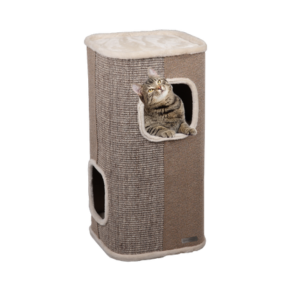Kratztonne George - Verwöhnen Sie Ihre Katze mit diesem luxuriösen Kratzbaum