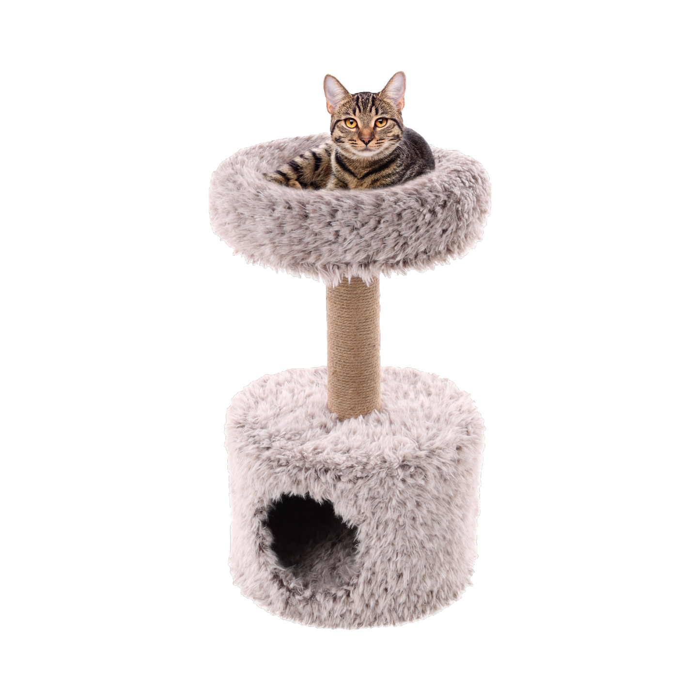 Kuscheliger Kratzbaum Odie – Rückzugsort & Spielspaß für Ihre Katze