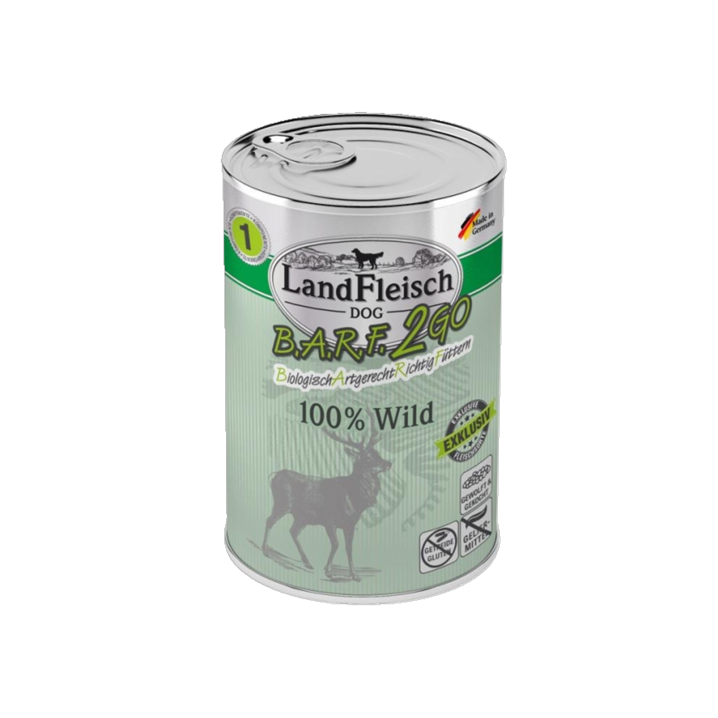 LandFleisch B.A.R.F.2GO - Exklusiv 100% vom Wild