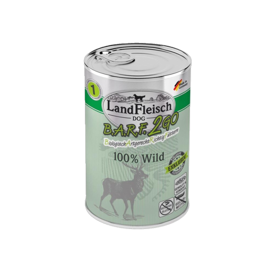 LandFleisch B.A.R.F.2GO - Exklusiv 100% vom Wild