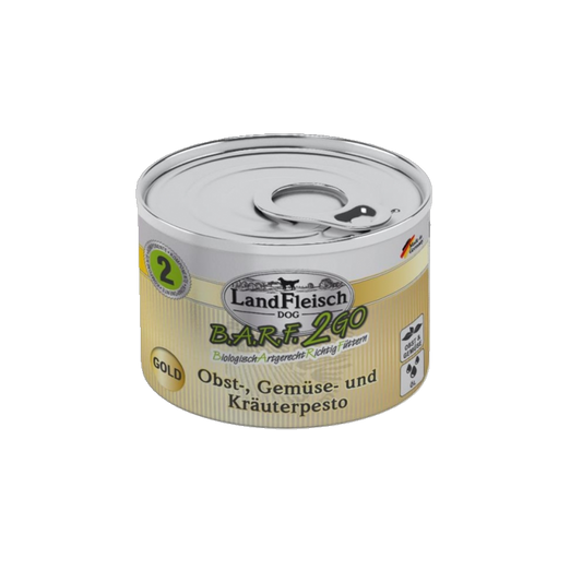 LandFleisch B.A.R.F.2GO - Obst-, Gemüse- und Kräuterpesto GOLD