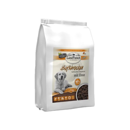 Landfleisch Dog - Softbrocken mit Ente