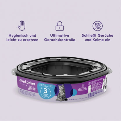 LitterLocker by Litter Genie® XL Nachfüllkassette – Frische & Hygiene für Ihr Zuhause