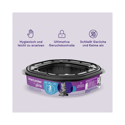 LitterLocker by Litter Genie® XL Nachfüllkassette – Frische & Hygiene für Ihr Zuhause