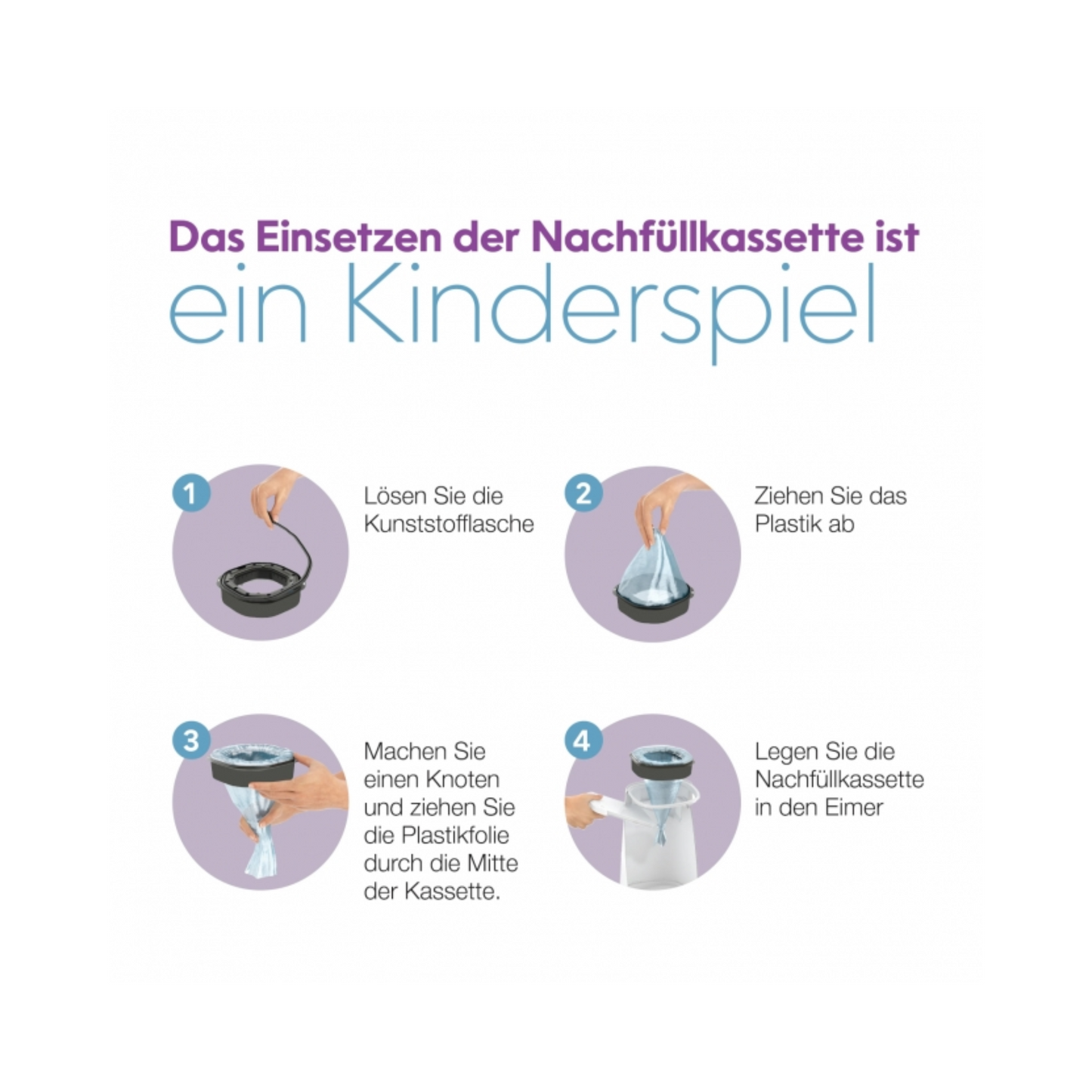 LitterLocker by Litter Genie® XL Nachfüllkassette – Frische & Hygiene für Ihr Zuhause
