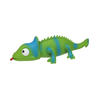 Lizzy das Chamäleon – Das verspielte Hundespielzeug mit Squeaker!