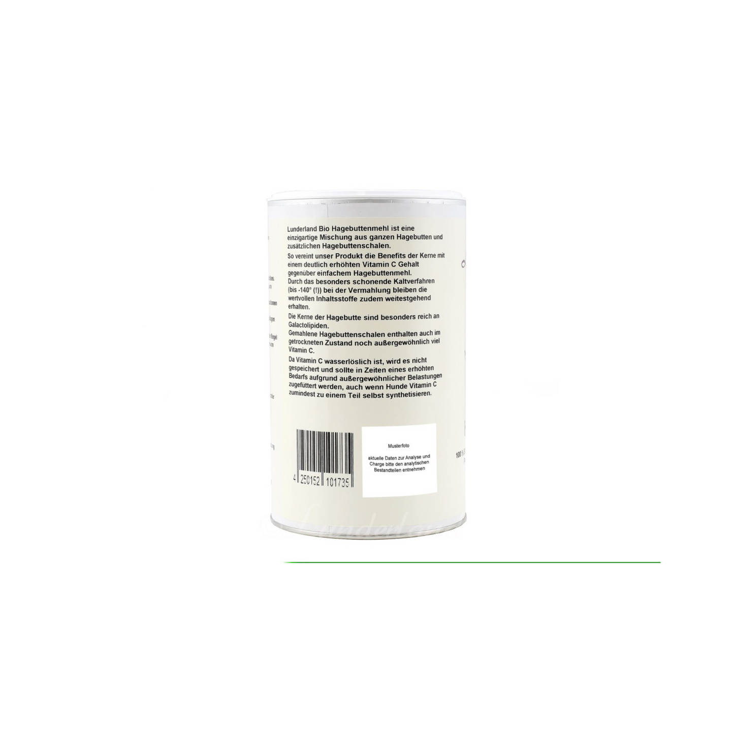 Lunderland Bio-Hagebuttenpulver für Hunde & Katzen – Gelenke & Immunsystem