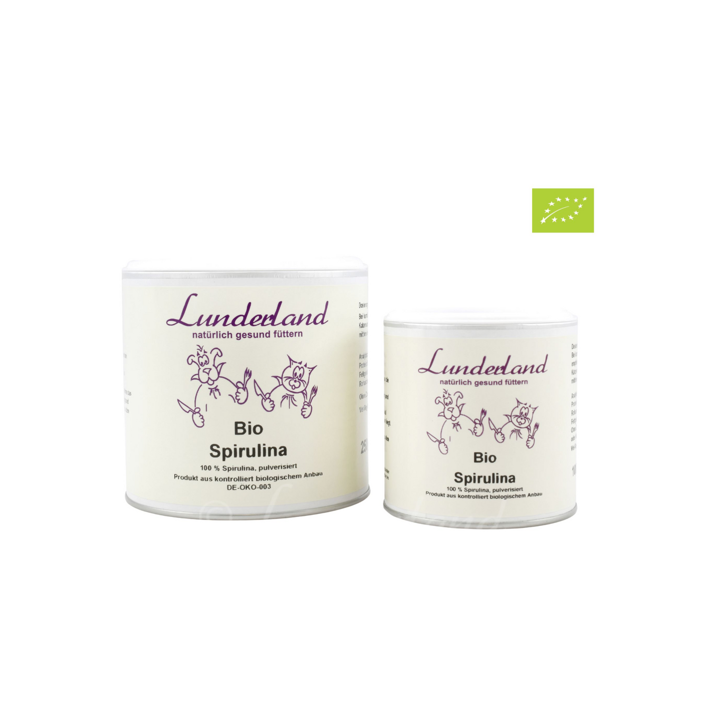 Lunderland Bio-Spirulina für Hunde & Katzen