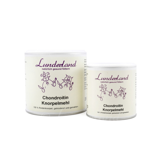 Lunderland Chondroitin Knorpelmehl – 100 % Rinderknorpel, gemahlen und ohne Zusätze