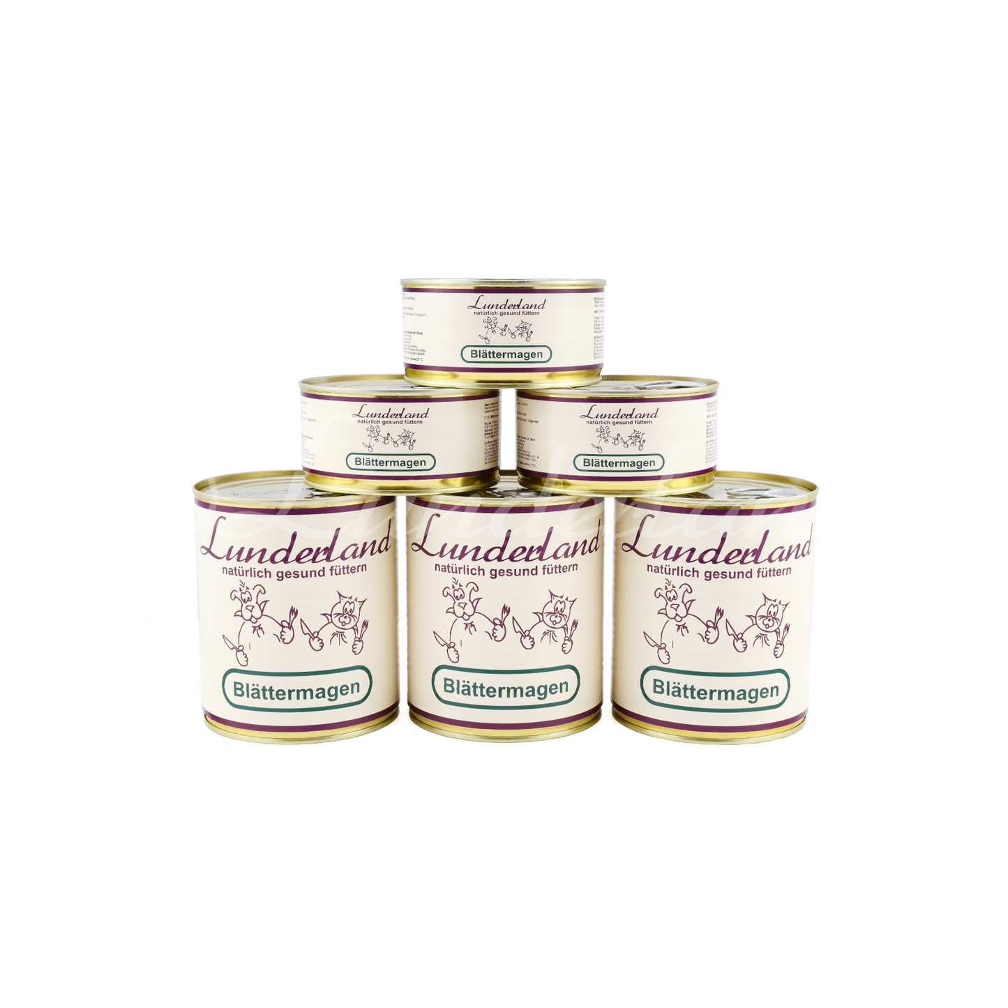 Lunderland Dosenfleisch Blättermagen – 100 % Rind, naturrein & artgerecht