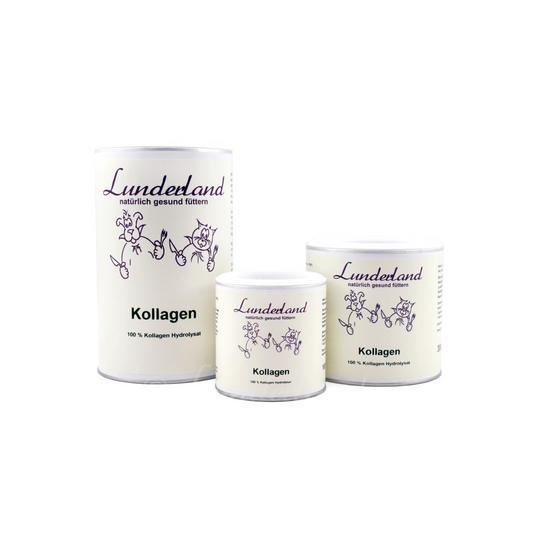 Lunderland Kollagen – 100 % Kollagen-Hydrolysat für Hunde & Katzen