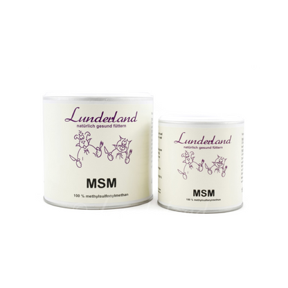 Lunderland MSM – reines Methylsulfonylmethan für Hunde & Katzen
