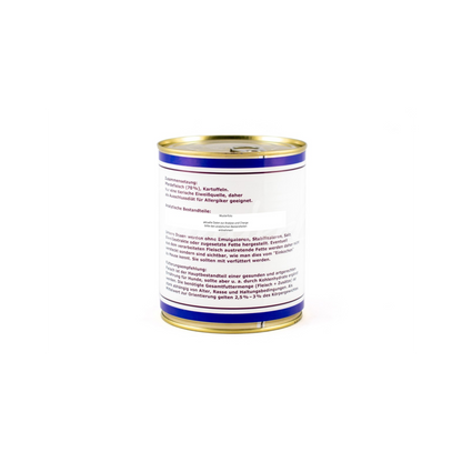 Lunderland Pferdefleisch-Menü – Single-Protein Pferd (70 %) mit Kartoffel (30 %)