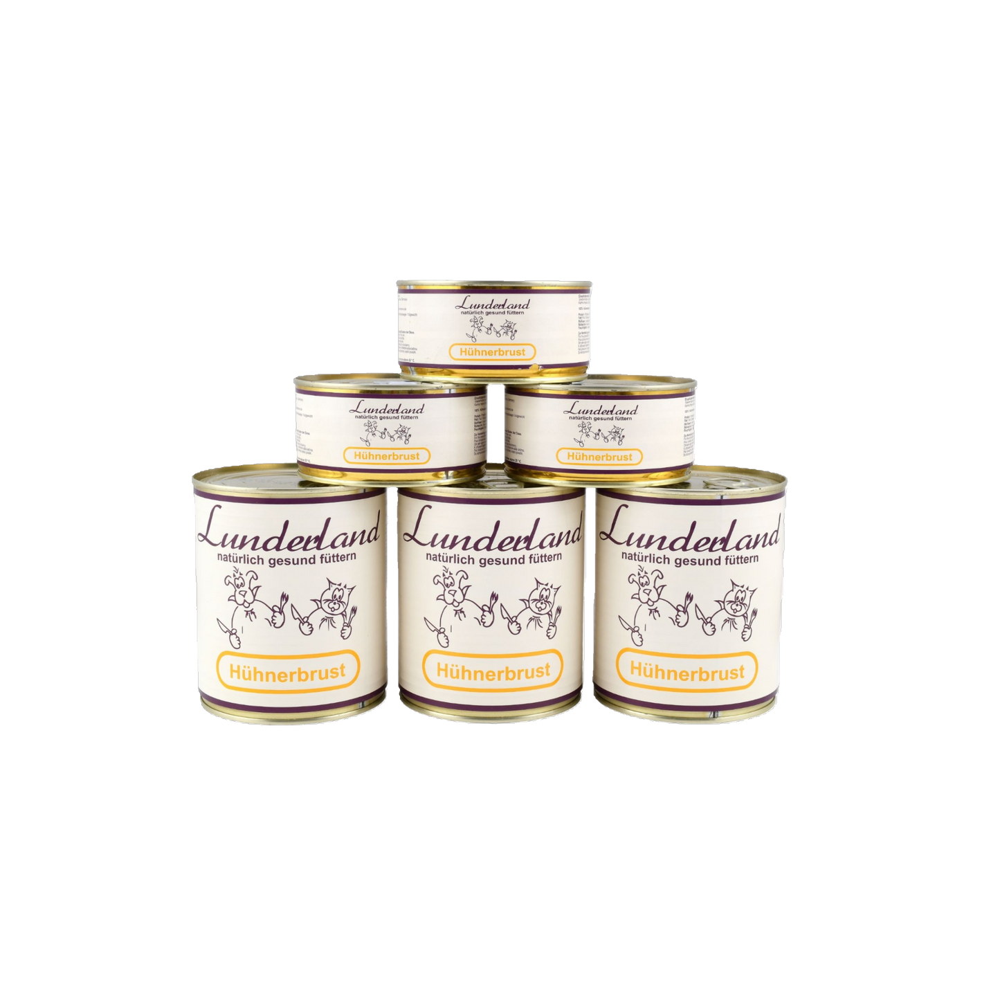Lunderland Reinfleisch-Dose Hühnerbrust – 100 % Single-Protein für sensible Genießer