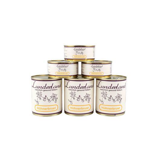 Lunderland Reinfleisch-Dose Hühnerbrust – 100 % Single-Protein für sensible Genießer