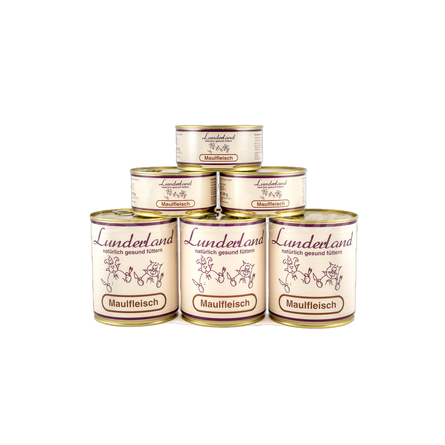 Lunderland Reinfleisch-Dose Maulfleisch – 100 % Single-Protein Rind, nährstoffreich & hoch verträglich