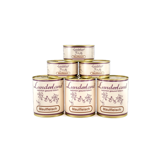 Lunderland Reinfleisch-Dose Maulfleisch – 100 % Single-Protein Rind, nährstoffreich & hoch verträglich