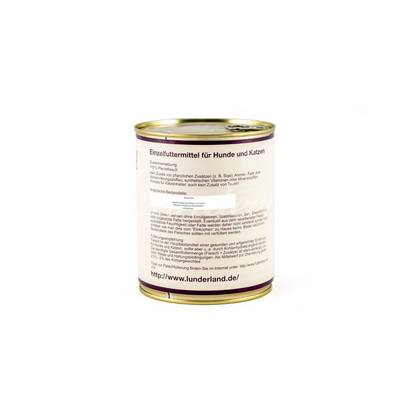 Lunderland Reinfleisch-Dose Pferd – 100 % Single-Protein, fettarm & hoch verträglich