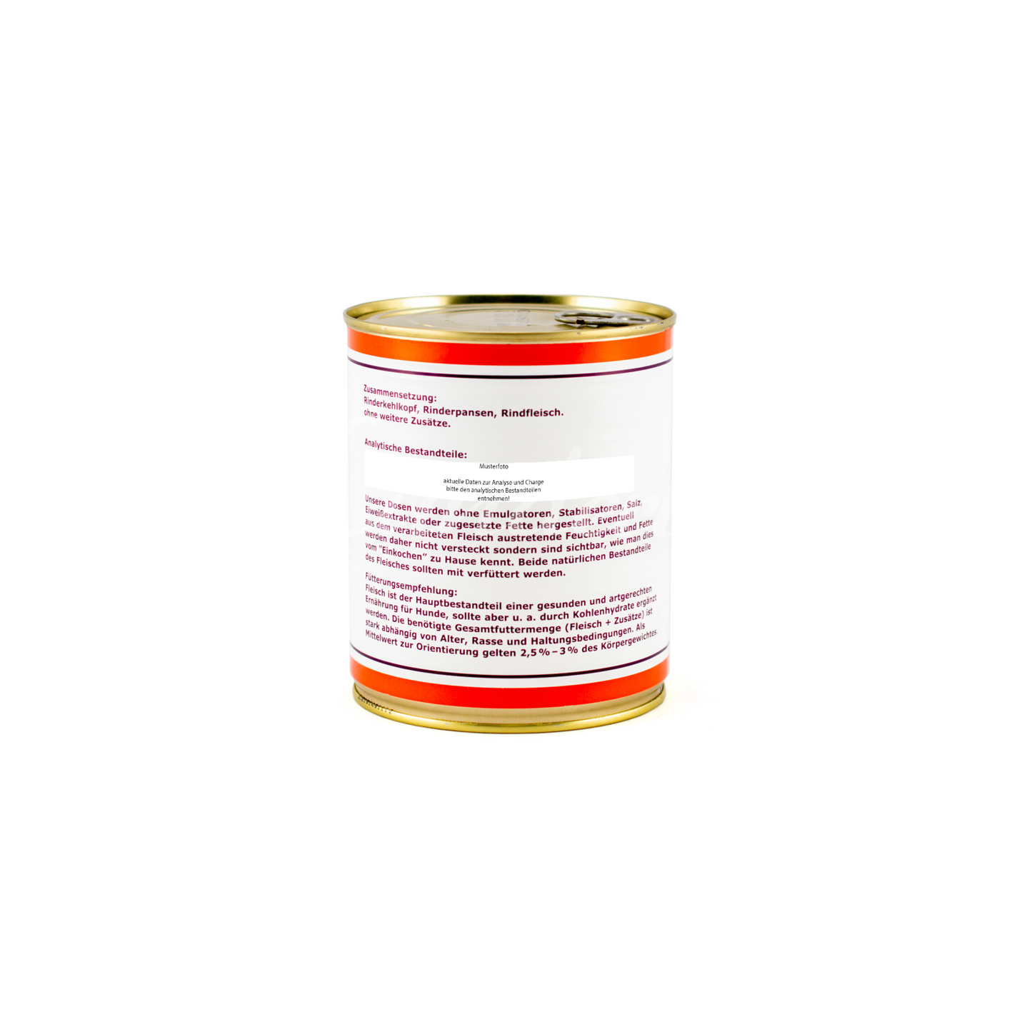 Lunderland Reinfleisch Rinder-Mix – 100 % Rind (Pansen, Kehlkopf, Muskelfleisch), natürlich & hoch verträglich