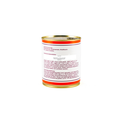 Lunderland Reinfleisch Rinder-Mix – 100 % Rind (Pansen, Kehlkopf, Muskelfleisch), natürlich & hoch verträglich