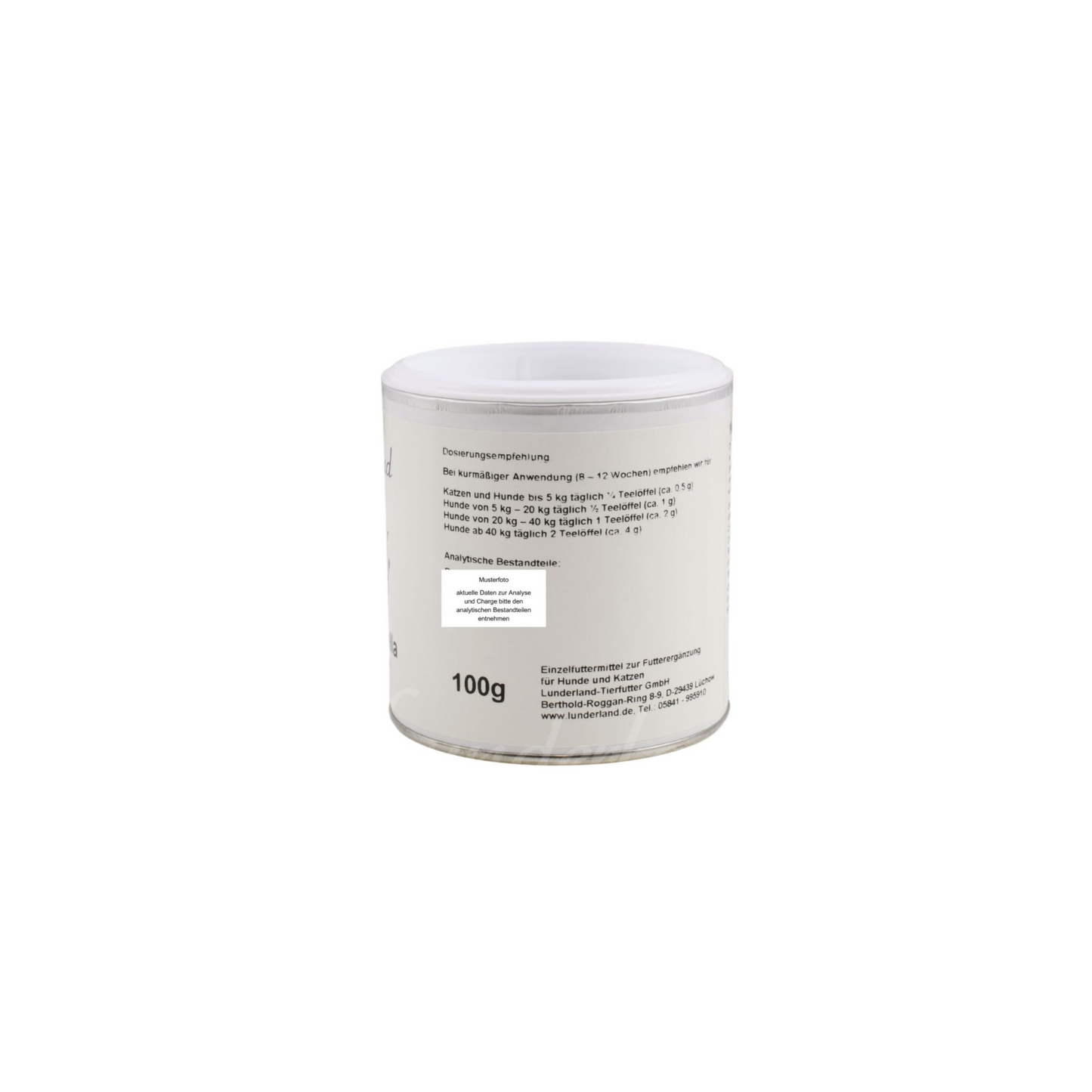 Lunderland Sonnen-Chlorella – 100 % Chlorella vulgaris für Hunde & Katzen