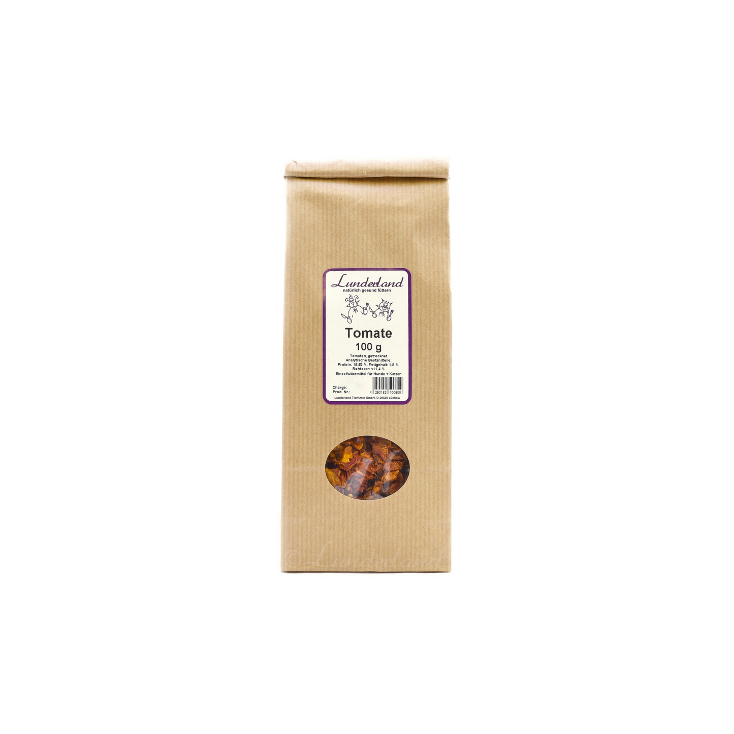 Lunderland Tomatenflocke – vitaminreich, ballaststoffstark & lycopinhaltig