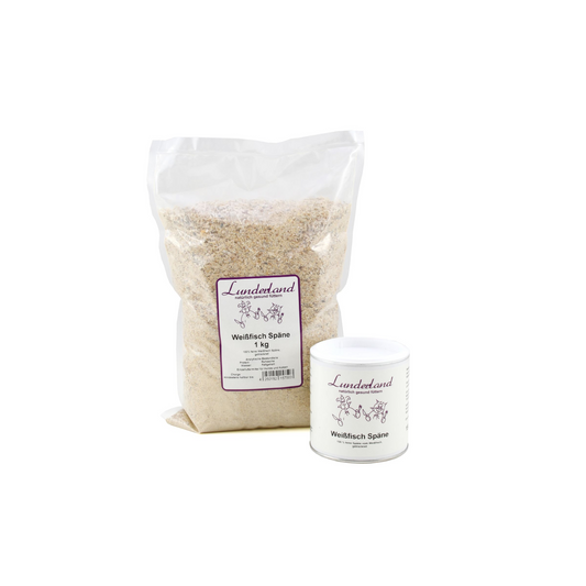 Lunderland Weißfisch-Späne – 100 % natürliche Proteinquelle für Hunde & Katzen
