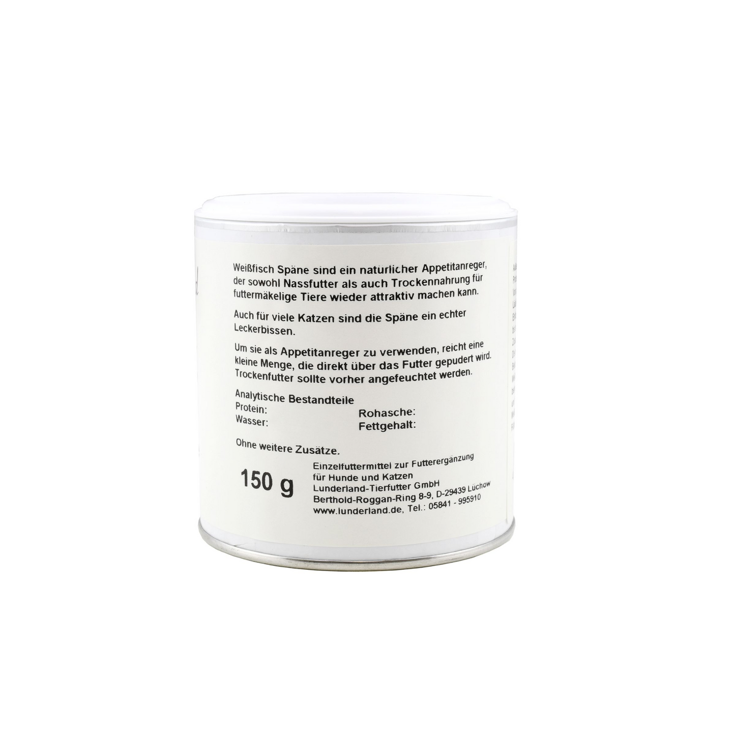 Lunderland Weißfisch-Späne – 100 % natürliche Proteinquelle für Hunde & Katzen